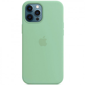 Чехол Silicone case (AAA) full with Magsafe для Apple iPhone 12 Pro / 12 (6.1