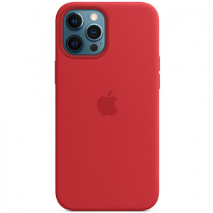 Чехол Silicone case (AAA) full with Magsafe для Apple iPhone 12 Pro Max (6.7