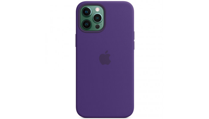 Чехол Silicone case (AAA) full with Magsafe для Apple iPhone 12 Pro Max (6.7