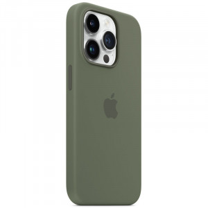 Чехол Silicone case (AAA) full with Magsafe для Apple iPhone 14 Pro (6.1