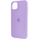 Чехол Silicone case (AAA) full with Magsafe для Apple iPhone 14 Pro Max (6.7