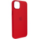 Чехол Silicone case (AAA) full with Magsafe для Apple iPhone 14 Plus (6.7