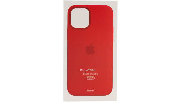 Чехол Silicone case (AAA) full with Magsafe and Animation для Apple iPhone 12 Pro / 12 (6.1