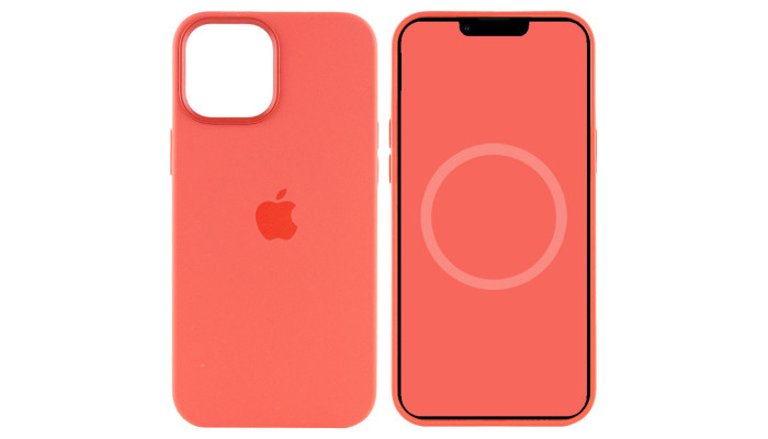 Чехол Silicone case (AAA) full with Magsafe and Animation для Apple iPhone 12 Pro / 12 (6.1