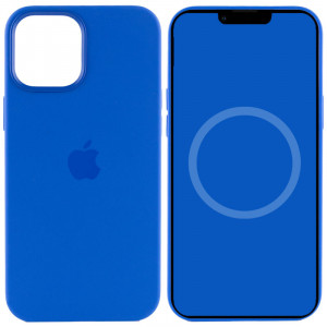 Чохол Silicone case (AAA) full with Magsafe and Animation для Apple iPhone 12 Pro / 12 (6.1