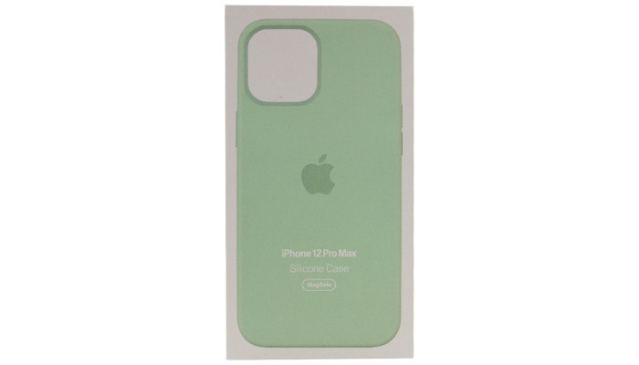 Чехол Silicone case (AAA) full with Magsafe and Animation для Apple iPhone 12 Pro Max (6.7