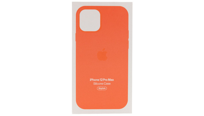 Чехол Silicone case (AAA) full with Magsafe and Animation для Apple iPhone 12 Pro Max (6.7