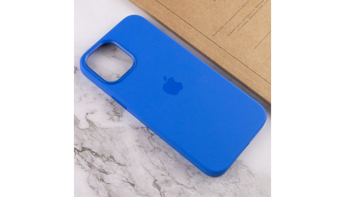 Чехол Silicone case (AAA) full with Magsafe and Animation для Apple iPhone 12 Pro Max (6.7