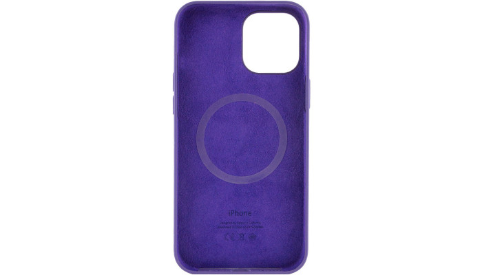 Чехол Silicone case (AAA) full with Magsafe and Animation для Apple iPhone 12 Pro Max (6.7