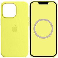 Чехол Silicone case (AAA) full with Magsafe and Animation для Apple iPhone 13 Pro Max (6.7