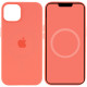 Чохол Silicone case (AAA) full with Magsafe and Animation для Apple iPhone 13 (6.1