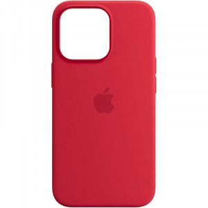 Чехол Silicone case (AAA) full with Magsafe and Animation для Apple iPhone 14 Pro (6.1