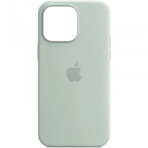 Чехол Silicone case (AAA) full with Magsafe and Animation для Apple iPhone 14 Pro Max (6.7