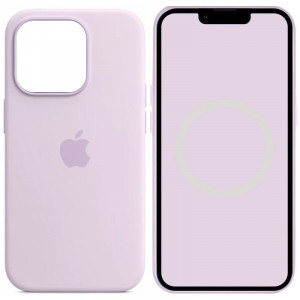 Чехол Silicone case (AAA) full with Magsafe and Animation для Apple iPhone 14 Pro Max (6.7