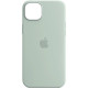 Чехол Silicone case (AAA) full with Magsafe and Animation для Apple iPhone 14 (6.1