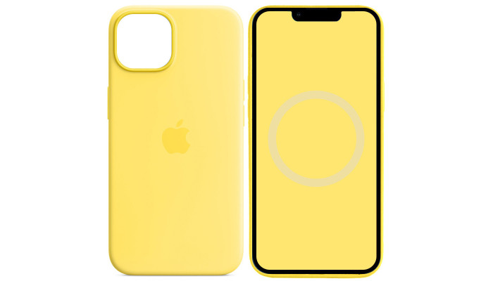 Чохол Silicone case (AAA) full with Magsafe and Animation для Apple iPhone 14 (6.1