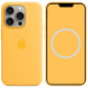 Чехол Silicone case (AAA) full with Magsafe and Animation для Apple iPhone 15 Pro Max (6.7