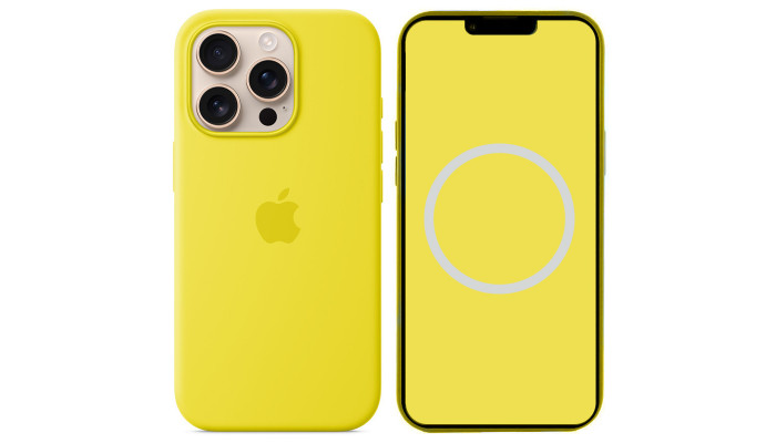 Чехол Silicone case (AAA) full with Magsafe and Animation для Apple iPhone 16 Pro (6.3