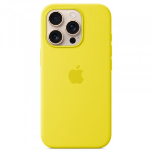 Чохол Silicone case (AAA) full with Magsafe and Animation для Apple iPhone 16 Pro (6.3