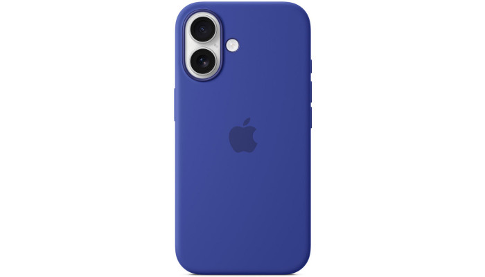 Чехол Silicone case (AAA) full with Magsafe and Animation для Apple iPhone 16 Plus (6.7