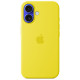 Чехол Silicone case (AAA) full with Magsafe and Animation для Apple iPhone 16 Plus (6.7