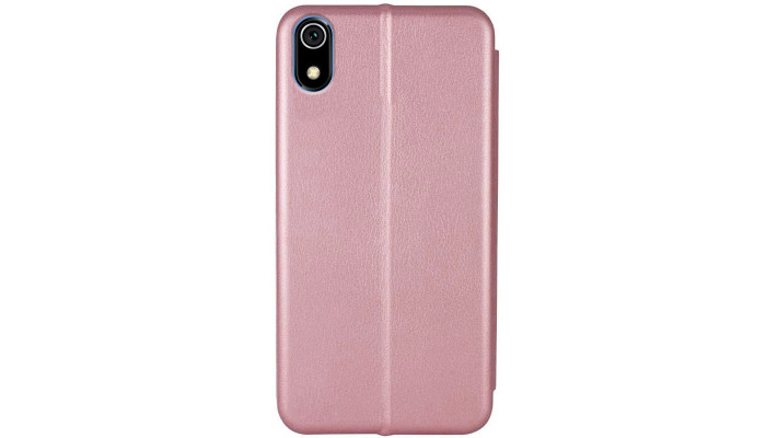 Кожаный чехол (книжка) Classy для Xiaomi Redmi 7A Rose Gold - фото