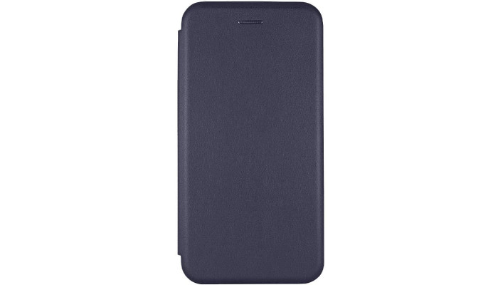 Кожаный чехол (книжка) Classy для Samsung Galaxy A10s Темно-синий - фото