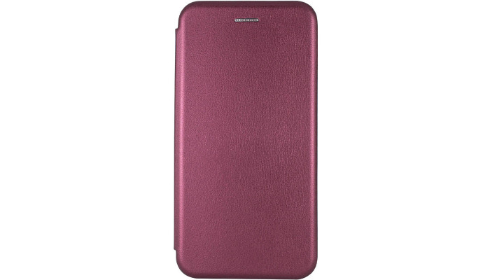 Кожаный чехол (книжка) Classy для Samsung Galaxy A11 Бордовый - фото