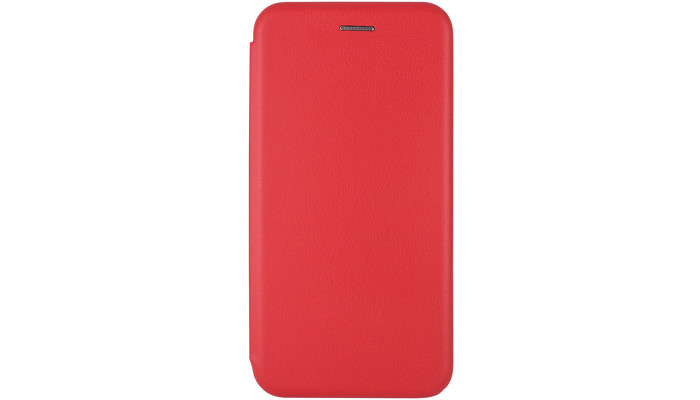 Кожаный чехол (книжка) Classy для Samsung Galaxy A11 Красный - фото