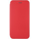 Кожаный чехол (книжка) Classy для Samsung Galaxy A11 Красный - фото