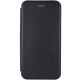 Кожаный чехол (книжка) Classy для Samsung Galaxy A11 Черный - фото