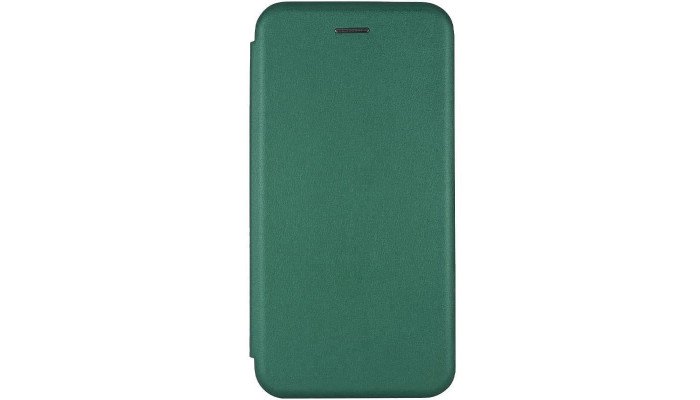 Кожаный чехол (книжка) Classy для Samsung Galaxy A11 Зеленый - фото