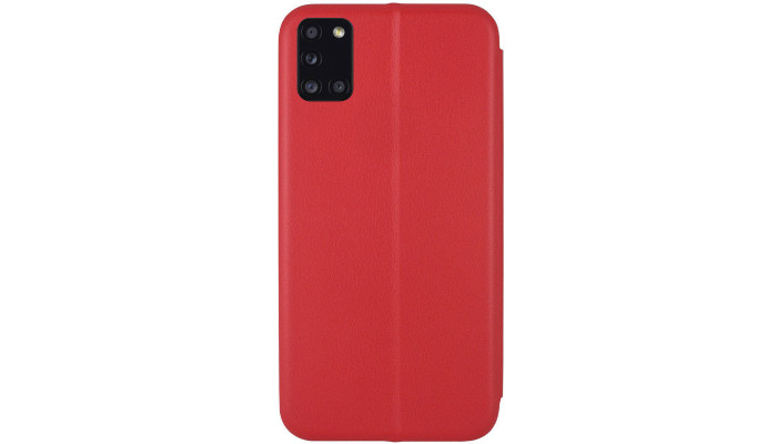 Кожаный чехол (книжка) Classy для Samsung Galaxy A31 Красный - фото