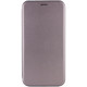 Кожаный чехол (книжка) Classy для Samsung Galaxy A31 Серый - фото