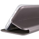 Кожаный чехол (книжка) Classy для Samsung Galaxy A31 Серый - фото