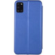 Кожаный чехол (книжка) Classy для Samsung Galaxy A31 Синий - фото
