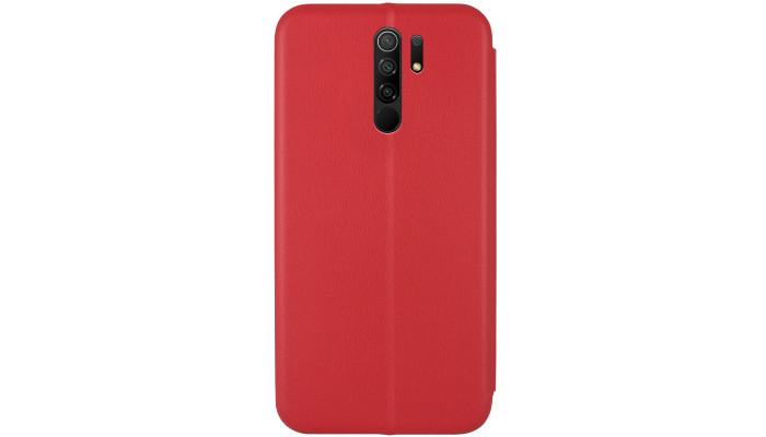 Кожаный чехол (книжка) Classy для Xiaomi Redmi 9 Красный - фото