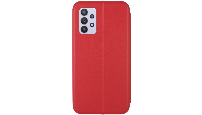 Кожаный чехол (книжка) Classy для Samsung Galaxy A32 4G Красный - фото