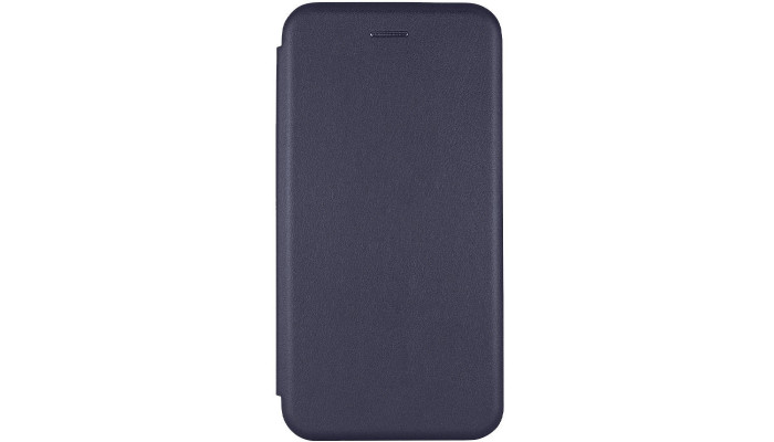 Кожаный чехол (книжка) Classy для Samsung Galaxy A32 4G Темно-синий - фото
