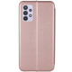 Кожаный чехол (книжка) Classy для Samsung Galaxy A52 4G / A52 5G / A52s Rose Gold - фото