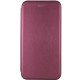 Кожаный чехол (книжка) Classy для Oppo A54 4G Бордовый - фото