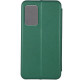 Кожаный чехол (книжка) Classy для Samsung Galaxy S21 FE Зеленый - фото