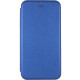Кожаный чехол (книжка) Classy для Samsung Galaxy S21 FE Синий - фото