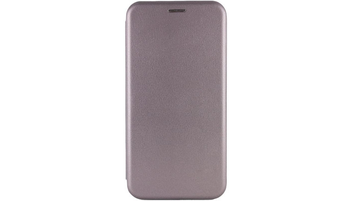 Кожаный чехол (книжка) Classy для Xiaomi Redmi 10 Серый - фото