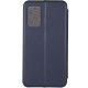 Кожаный чехол (книжка) Classy для Samsung Galaxy A73 5G Темно-синий - фото