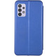 Кожаный чехол (книжка) Classy для Samsung Galaxy A23 4G Синий - фото