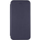 Кожаный чехол (книжка) Classy для Samsung Galaxy A23 4G Темно-синий - фото