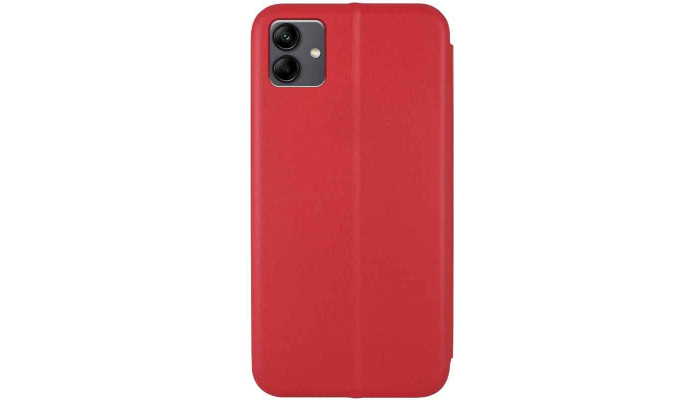 Кожаный чехол (книжка) Classy для Samsung Galaxy A04 Красный - фото