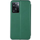 Кожаный чехол (книжка) Classy для Oppo A57s / A77s Зеленый - фото