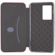 Кожаный чехол (книжка) Classy для Oppo A57s / A77s Красный - фото